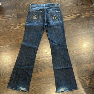 7 for all mankind kids jeans, size 12.